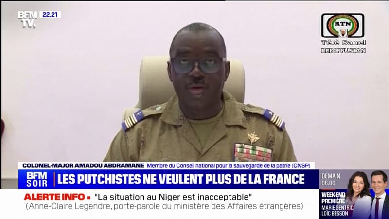 Niger: les putschistes demandent le retrait des militaires français