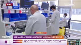 Les laboratoires d'analyses médicales en grève 