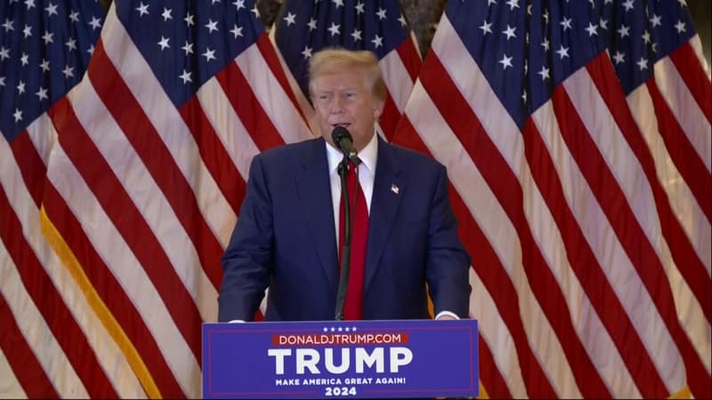 Regarder la vidéo Suivez la conférence de presse de Donald Trump au lendemain de son verdict de culpabilité