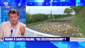 Manifestations à Sainte-Soline : de l'"écoterrorisme" ? - 30/10