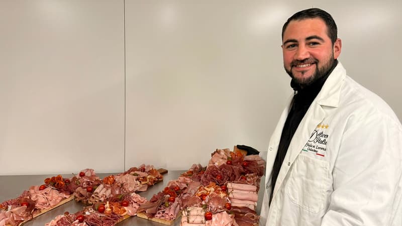 Lorenzo fait perdurer la tradition culinaire calabraise sur les marchés d’Ile-de-France.