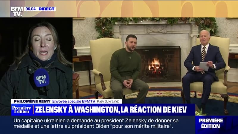 La réaction des Ukrainiens après la visite de Volodymyr Zelensky à Kiev
