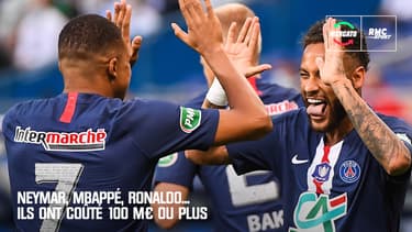 Mercato : Neymar, Mbappé, Ronaldo... les 10 joueurs achetés plus de 100 M€ 
