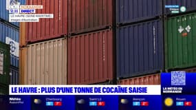 Le Havre: plus d'une tonne de cocaïne saisie  