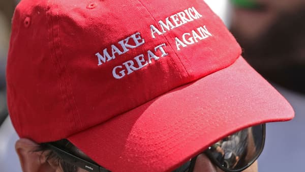 Une casquette Make America Great Again
