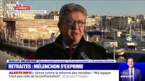 "Je crois que le message n'a pas vraiment été entendu": Jean-Luc Mélenchon réagit au discours du Premier ministre sur la réforme des retraites 