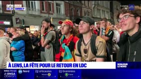 RC Lens: le retour en Ligue des champions largement célébré par les supporters