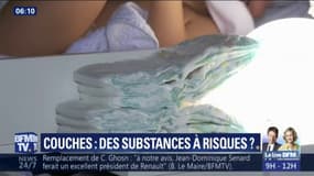 Du glyphosate et des substances chimiques dans les couches pour bébés