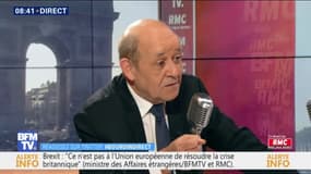 Jean-Yves Le Drian sur l'affaire Benalla: "Je pense que le Sénat a joué un amalgame néfaste"