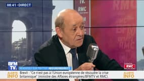 Jean-Yves Le Drian sur l'affaire Benalla: "Je pense que le Sénat a joué un amalgame néfaste"