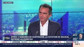 Pierre Danon (Solocal) : Après 3 semaines de suspension, la cotation de Solocal reprend aujourd'hui - 06/07