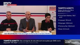 Marshall Truchot : Tempête/Normandie, le dispositif "Fr-Alert" déclenché - 08/01
