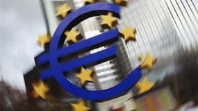 La Banque centrale européenne n'a pas modifié jeudi ses taux directeurs, une décision qui n'était pas forcément acquise pour les marchés. /Photo d'archives/REUTERS/Lmar Niazman (GERMANY - Tags: BUSINESS)