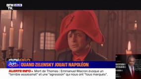 LE TROMBINOSCOPE - Quand Volodymyr Zelensky jouait Napoléon