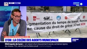 Lyon: "On est contre l'application de la loi de la transformation publique", la colère des agents municipaux