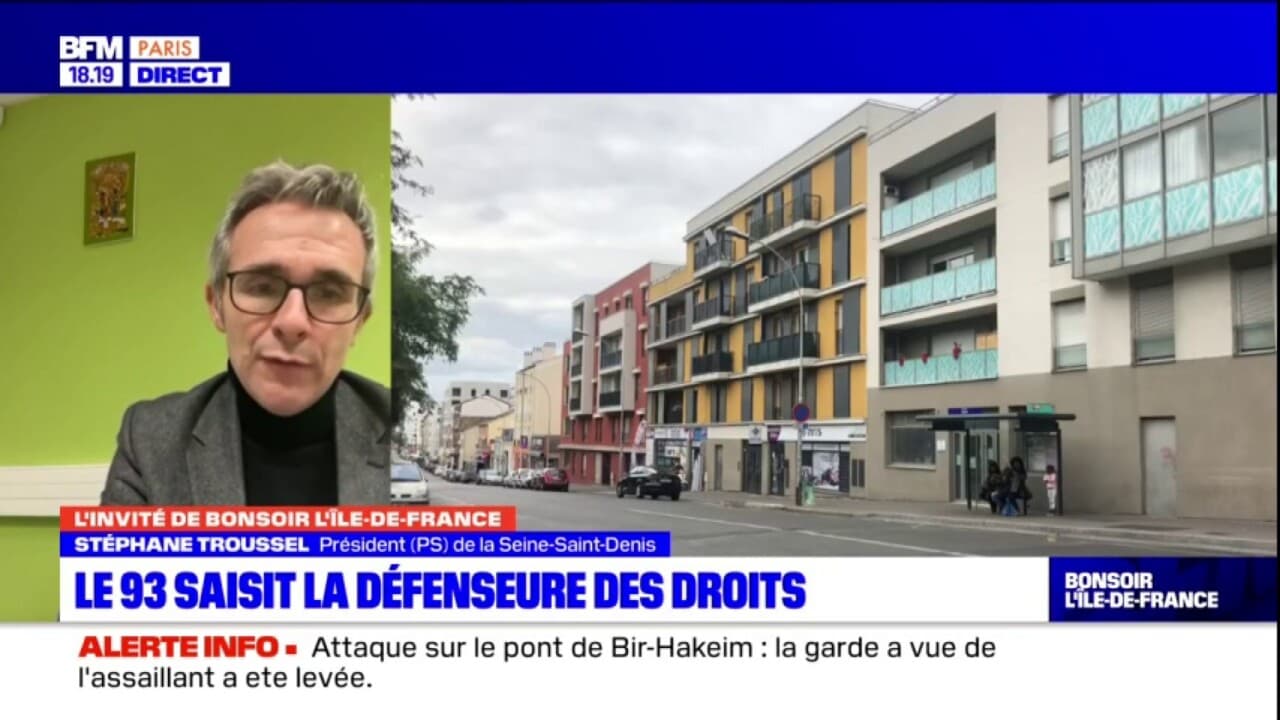 Seine Saint Denis Stéphane Troussel Saisit La Défenseure Des Droits Sur Le Caractère