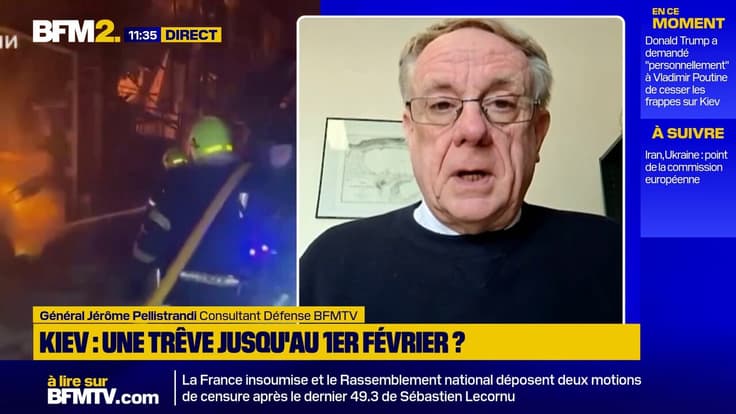 Trêve sur Kiev: "Ce que veut Vladimir Poutine, c'est gagner du temps", estime le général Jérôme Pellistrandi