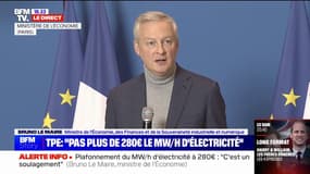 Électricité: Bruno Le Maire explique comment les TPE peuvent bénéficier du tarif garanti