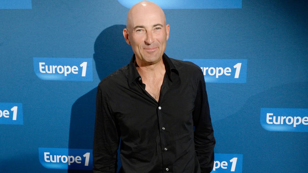 Nicolas Canteloup dans les locaux d'Europe 1 en 2013 Nicolas Canteloup dans les locaux d'Europe 1 en 2013