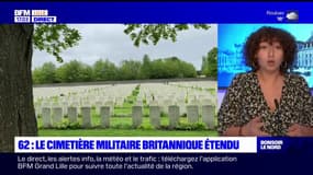 Pas-de-Calais: le cimetière militaire britannique étendu