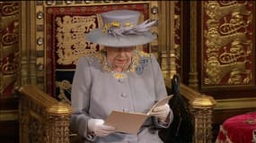 La reine Elizabeth au Parlement britannique, le 11 mai 2021.
