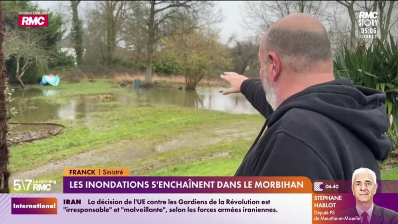 Les inondations s'enchaînent dans le Morbihan