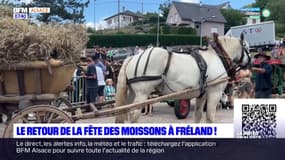 Haut-Rhin: le retour de la fête des moissons à Fréland