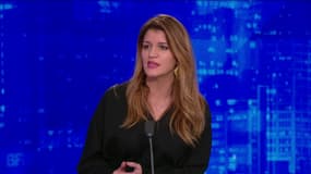 L'ancienne ministre chargée de l'Égalité entre les femmes et les hommes Marlène Schiappa le 8 mars 2024 sur BFMTV. 