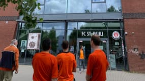 Les supporters des Pays-Bas du côté de Sankt Pauli, le 16 juin 2024