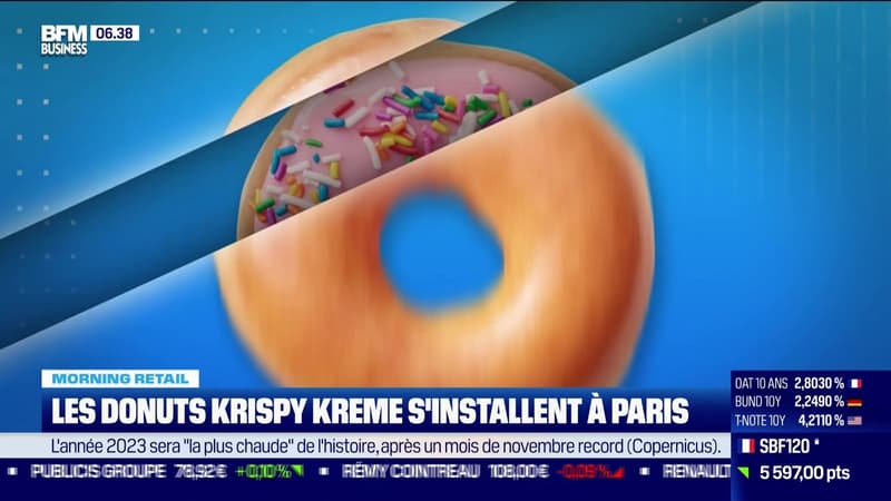 Morning Retail : Les donuts Krispy Kreme s'installent à Paris, par Eva Jacquot - 06/12
