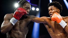 Keyshawn Davis et Abdullah Mason lors de combats en 2023