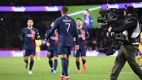 Kylian Mbappé lors de PSG-Metz (3-1, L1), le 20 décembre 2023