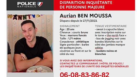 La police a lancé un appel à témoins après la disparition inquiétante d’un homme à Nantes (Loire-Atlantique).