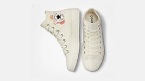 Cette paire de Converse est à moins de 45€ à l'occasion des soldes La Redoute
