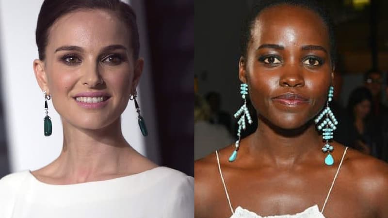 Natalie Portman et Lupita Nyong'o