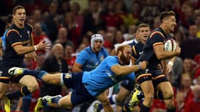 Rhys Webb taclé par Gonzalo Garcia