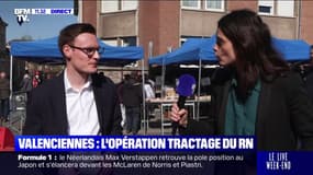 RN: l’opération de tractage des militants a débuté à Valenciennes