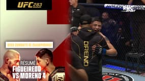 UFC 283 : Moreno nouveau champion du monde des poids mouches 