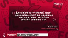 Faut-il ponctionner les amendes impayées sur les aides sociales ? - 16/09