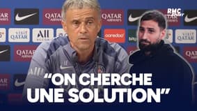 PSG : Donnarumma pourrait rester ? “On cherche une solution”, explique Luis Enrique