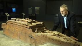 Paul-Henri Nargeolet était directeur d'un projet de recherche sur les grands fonds marins consacré au Titanic, le 31 mai 2013, à Paris. 