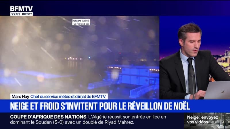 Neige et froid s'invitent pour le réveillon de Noël - 24/12