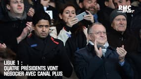 Ligue 1 : Quatre présidents vont négocier avec Canal Plus