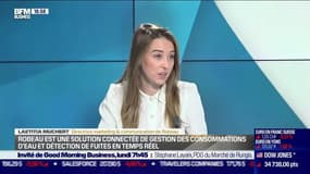 Laëtitia Muchert (Robeau) : Robeau est une solution connectée de gestion des consommations d'eau et détection de fuites en temps réel - 12/02