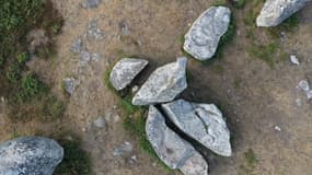 Des menhirs à Carnac, en août 2019. PHOTO D'ILLUSTRATION