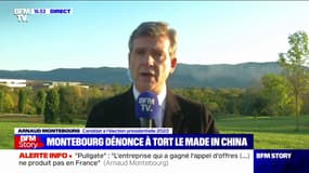 Pulls de l'armée: Arnaud Montebourg dénonce "des délocalisations maquillées sous couvert de marques françaises"