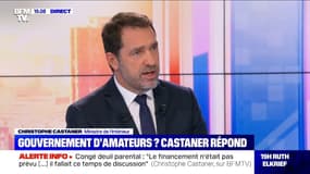 Christophe Castaner: "Se prendre les pieds dans le tapis, c'est quelque chose qui arrive à tout le monde" 