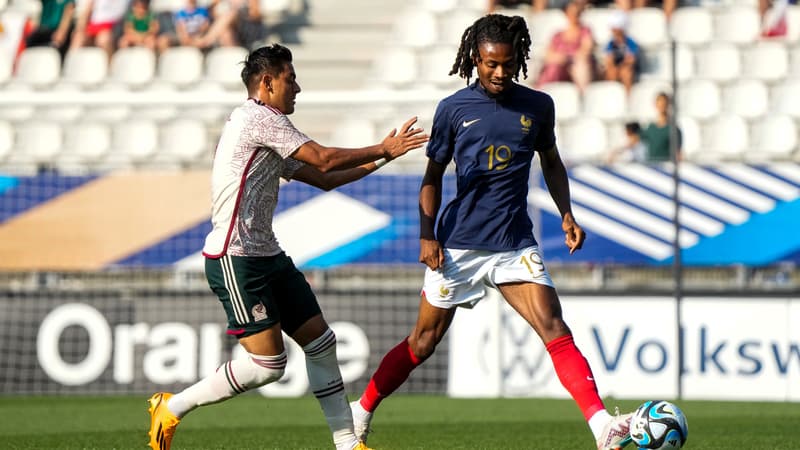 France-Mexique Espoirs, à Grenoble le 16 juin 2023