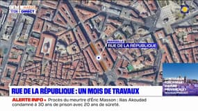 Marseille: début d'un mois de travaux rue de la République après l'incendie de janvier