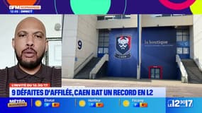 SM Caen: le maintien en Ligue 2 difficile après le triste record de neuf défaites consécutives